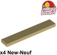 Lego 4x Tile plaque lisse 1x6