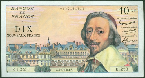 Nouveaux francs richelieu - ,