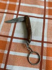 Ancien petit porte clef couteau de poche montagne noire Pakistan deco