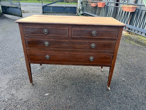 Commode marqueterie style - commode, de