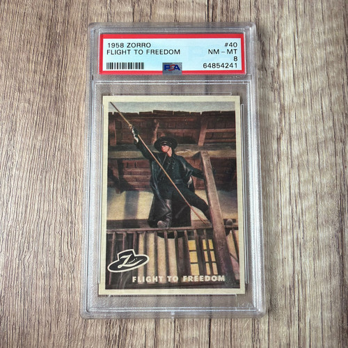 1958 topps zorro flight to - 1958,