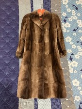 manteau fourrure vison véritable