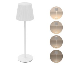 Lampe de table LED blanc