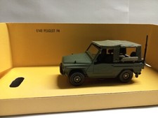 Solido 1/43, Voiture Peugeot P4 Bâché, Armée Française, Neuf + boîte (55)