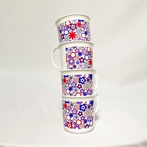 Tupperware 5oz floral - 11.5oz, mugs