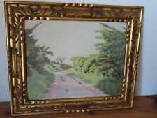 Tableau Peinture Cadre Dorée