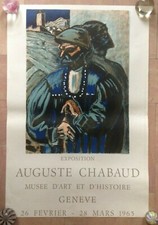 CHABAUD A. 1965 AFFICHE