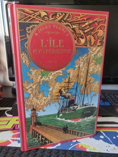Jules verne île - jules, /l'île