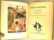 SIEBE KASPERLE AUF REISEN KARL PURRMANN 1930? MARIONNETTES POLICHINELLE GUIGNOL