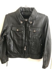 Excellent Condition Ladies Harley Davidson Leather MC Jacket, size M