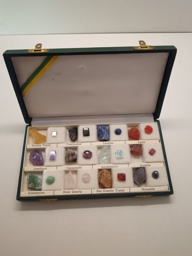 Coffret pierres semi - coffret,