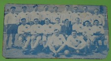 RUGBY XV PHOTO IMPRIMEE SUR CARTON AS MONTFERRAND ASM CLERMONT 63 1936 FINALISTE