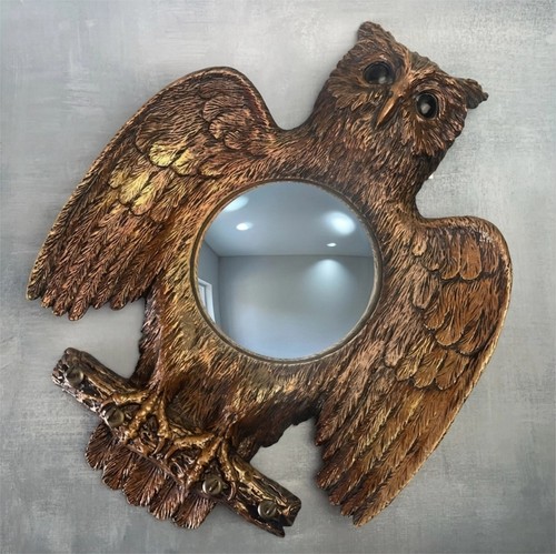 Miroir oeil sorcière hibou - miroir,