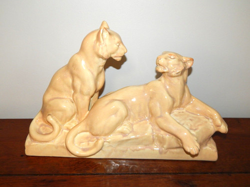Ancienne sculpture art déco - sculpture,