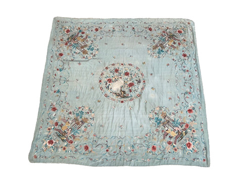 Tissu ancien soie - tissu,