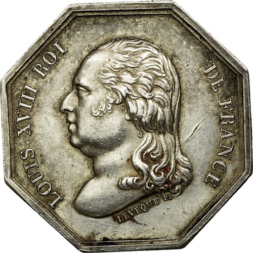 France jeton louis - louis, xviii