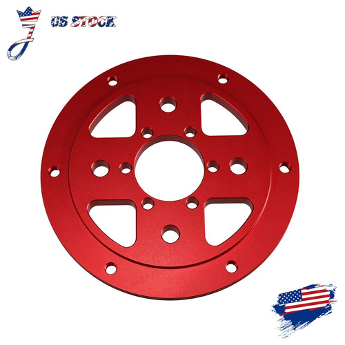 Red universal sprocket adapter - red,