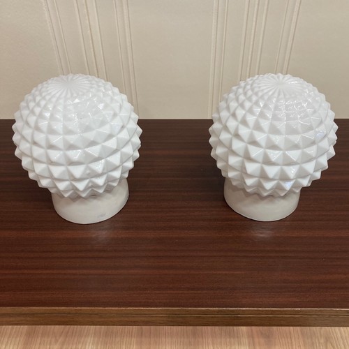 Paire appliques opaline et - d'appliques,