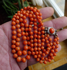 Collier Perles 9mm Corail