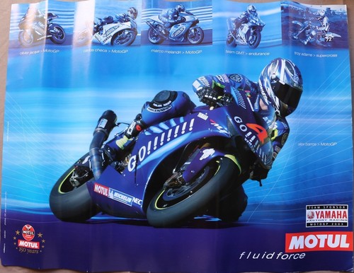Affiche motul moto barros - motul,