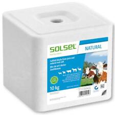 Pierre à lécher minérale 10 kg aliment unique biologique pour animaux de comp