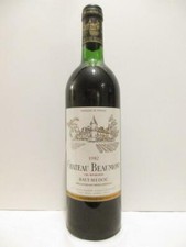  haut-médoc château beaumont cru bourgeois rouge 1982 - bordeaux