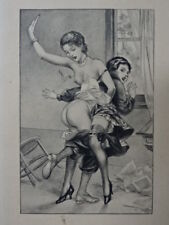 EROTIQUE / Erotic - LESBIENNES FESSEE / Lesbians Spanking - JOLI / Nice ! RARE !