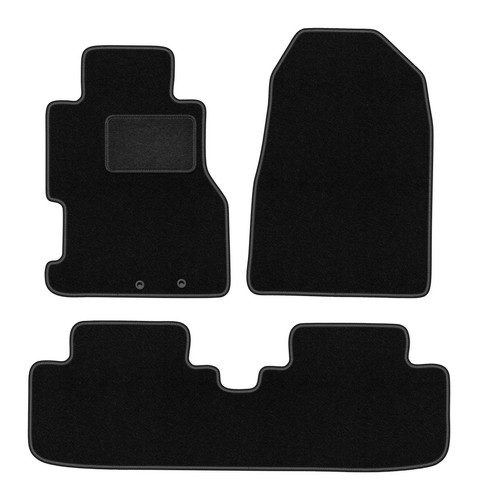 Tapis sol velours noir - velours,