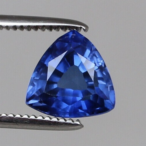 Saphir bleu naturel - , ceylan