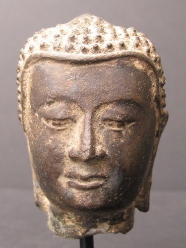 Antique tête bouddha en - bouddha,