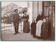 France, à l'Hôtel Chalmette au Sappey  Vintage citrate print Tirage citra