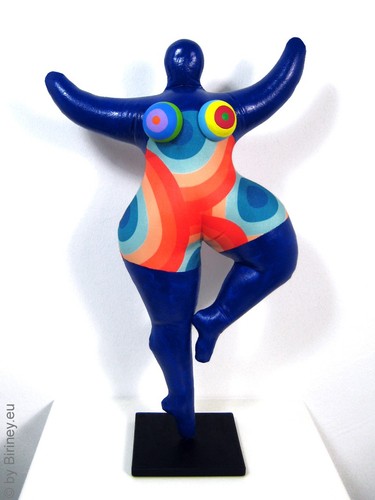 Figurine nana bleu cm - bleu, 33