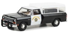 DODGE Ram D-100 - California Highway Patrol - 1985 - Police - Greenlight 1:64