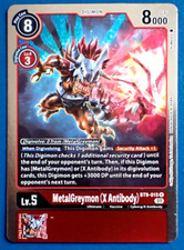 CARTE DIGIMON BT9-015 METALGREYMON  / DIGIMON CARD