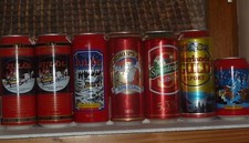 IKEA - 15 CANETTES - BIÈRE - COLA - COLLECTION - NOËL