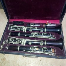 Clarinet Buffet Crampon coffret de 2 clarinette c.1930