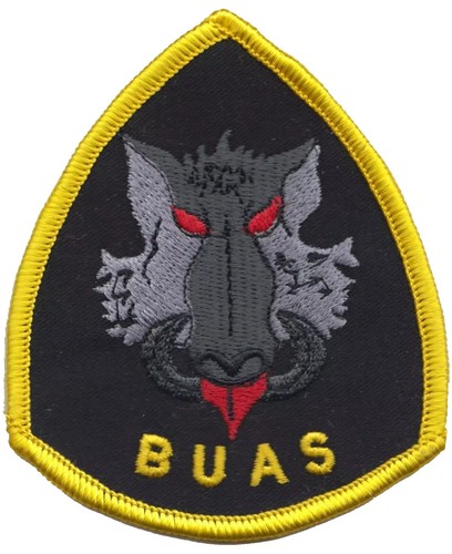 Badge patch brodé - buas, hog