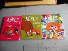 Lot de 3  livres Mortelle Adèle TOME 7-4 -20 EN TRES BON ETAT