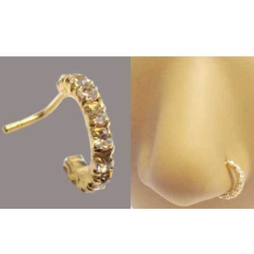 18k argent forme nez - argent, l