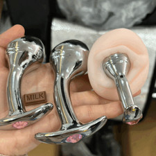 Metal-Steel-G-spot-Anal-Butt-Sex-Plug-Prostate-Massager-Probe-Toys-for-Men-Women