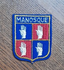 Ecusson brodé manosque - de,