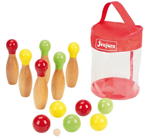 Jeu quilles bowling 18 cm - 6,