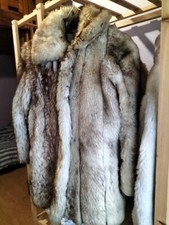 ANCIENNE VESTE FOURRURE AGNEAU DE TOSCANE