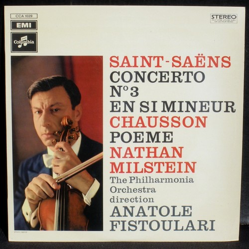 Saint saens chausson milstein - chausson,