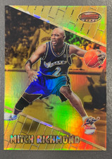 MITCH RICHMOND 1999-00 BOWMAN BEST ATOMIC REFRACTOR 72/100