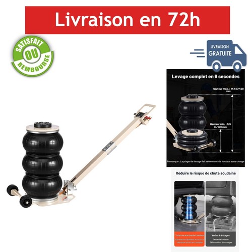 Vevor cric pneumatique t - vevor, 3
