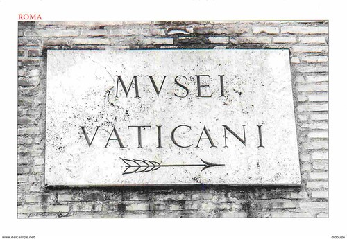 Carte postale italie roma - -,