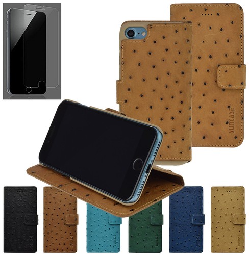 Iphone étui cuir véritable - 7,
