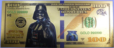 Billet De 24K En Or Plaqué