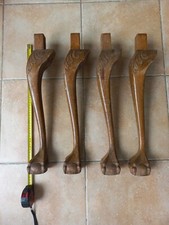 Ancien pied de table En Bois sculpté  Pied  Patte Aigle